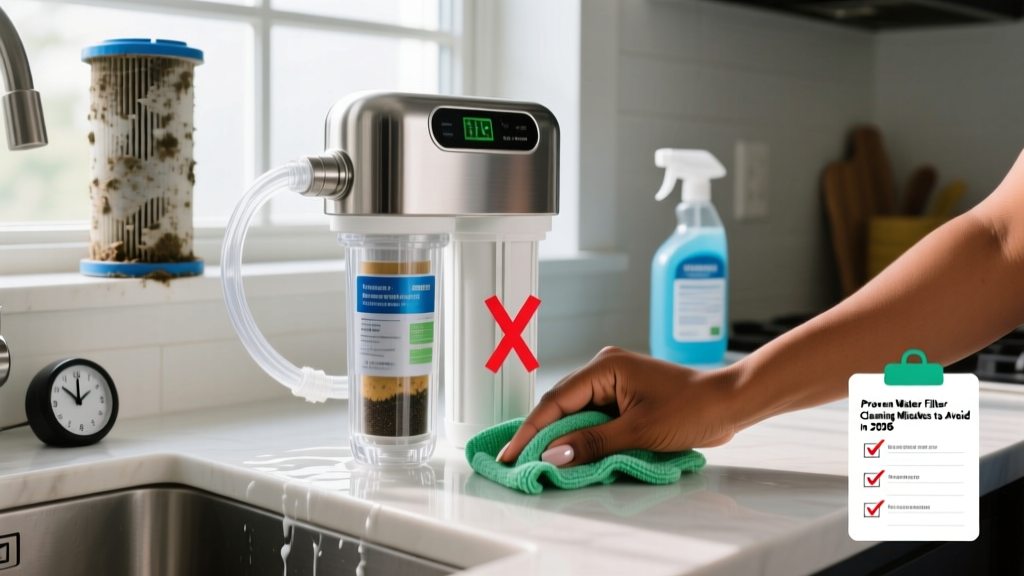 Proven Water Filter Cleaning Mistakes to Avoid in 2026