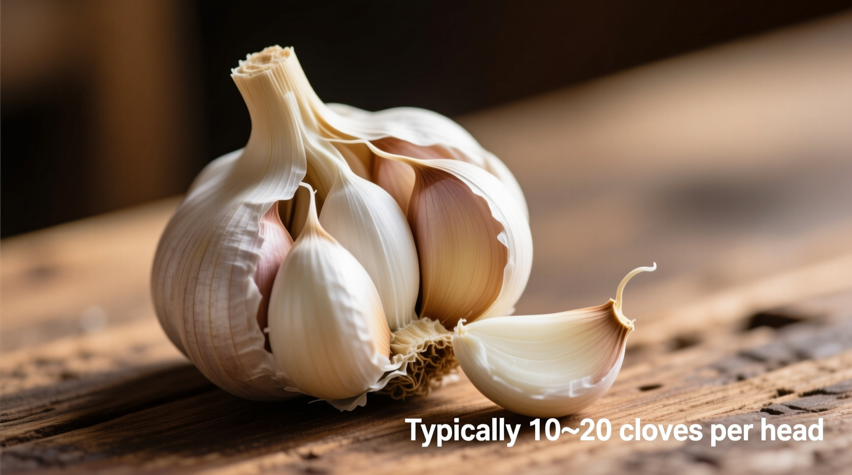 Wie viele Knoblauchzehen hat eine Knoblauchknolle?