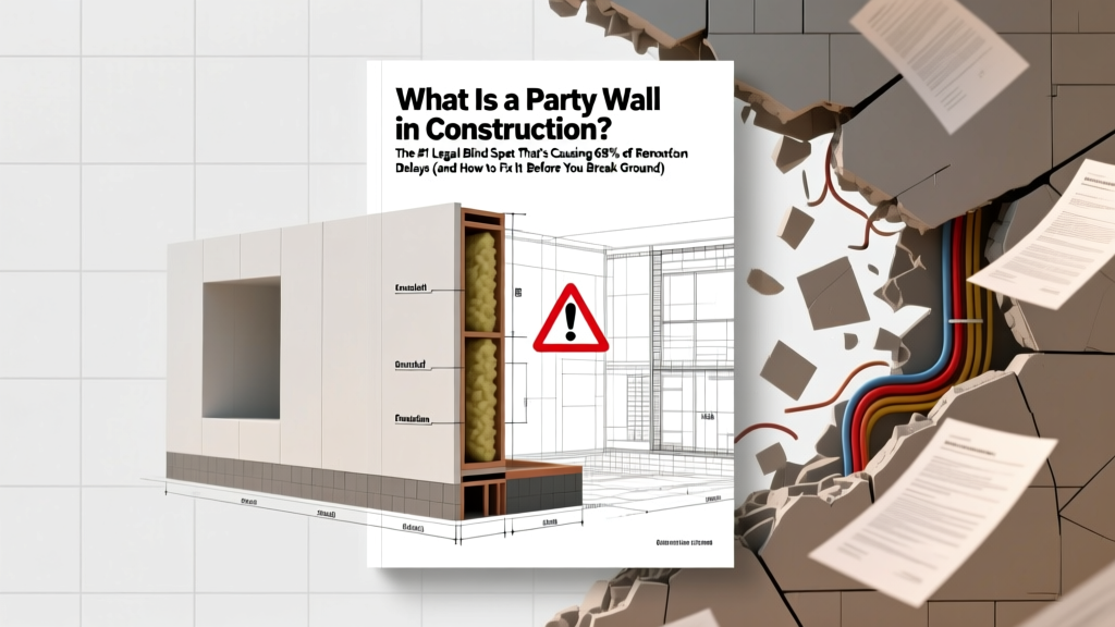 What Is a Party Wall in Construction? (2026)