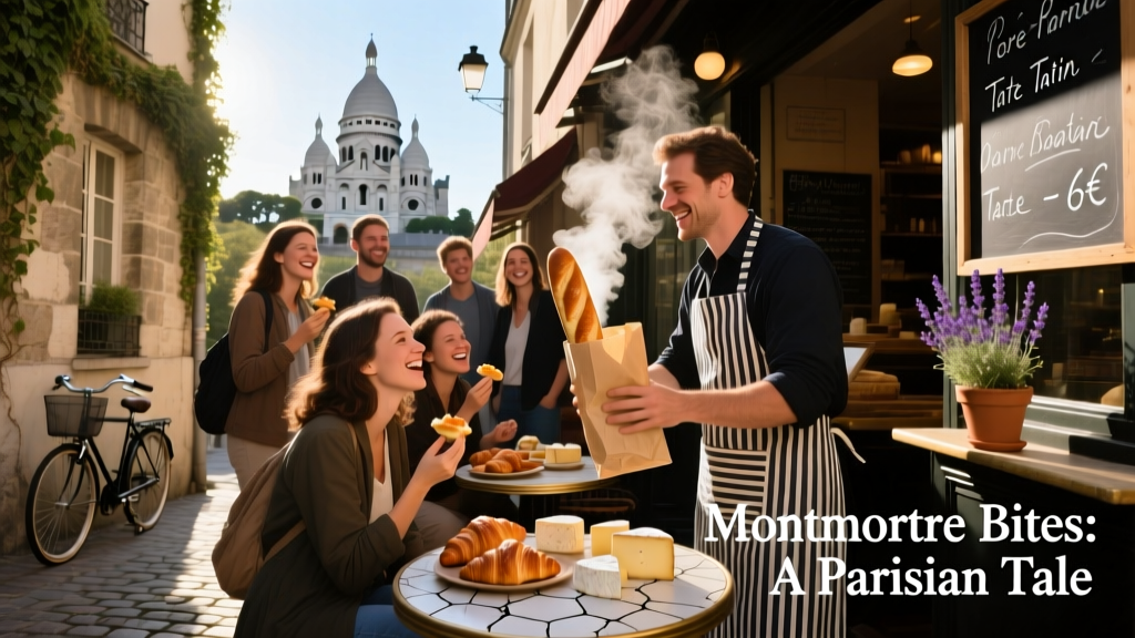 A Montmartre Food Tour in Paris: From Crêpes on Rue des Abbesses to Artisanal Cheese at Fromagerie Quatrehomme