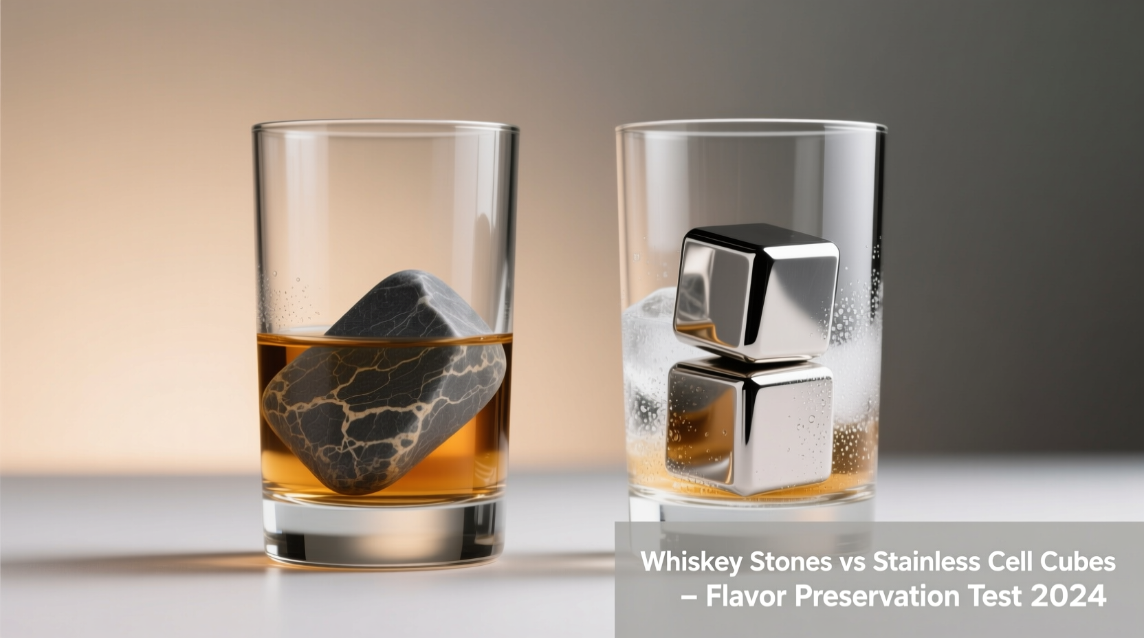whiskey stones vs stainless steel cubes which chilling method preserves flavor without dilution in 2024