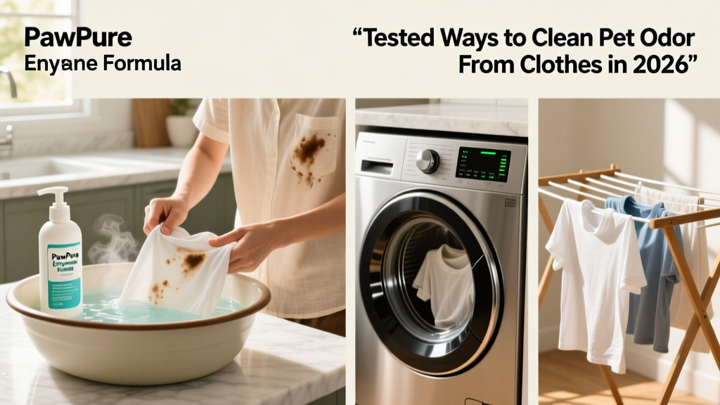 Tested Ways to Clean Pet Odor From Clothes in 2026