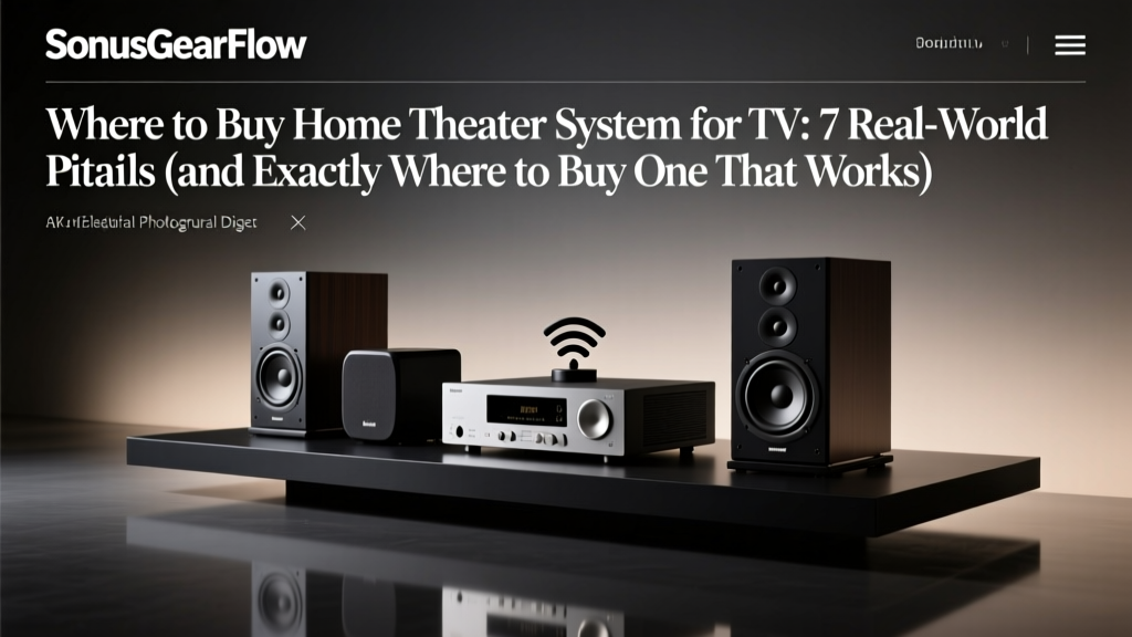 Where to Buy Home Theater System for TV (2026)