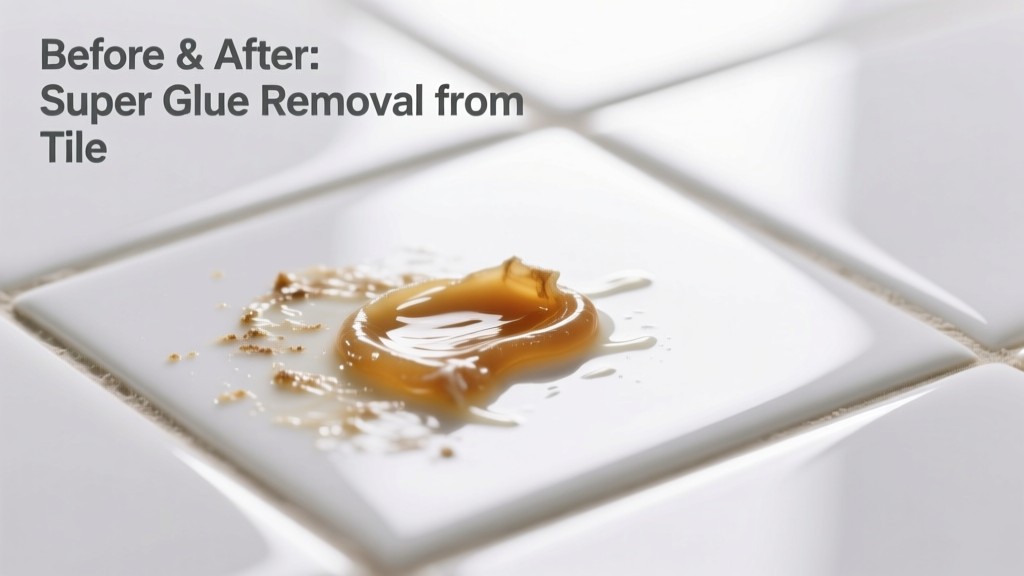 How to Remove Super Glue from Tile Safely and Effectively