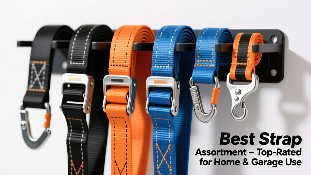 Best Strap Assortment for Home Use: Ratchets, Webbing & More