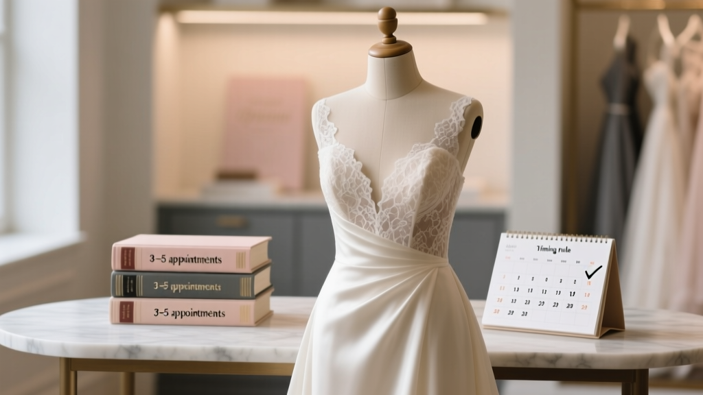 Wedding Dress Appointments: How Many Do You Really Need?