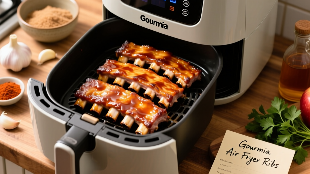 How to Cook Ribs in a Gourmia Air Fryer (Crispy & Tender!)