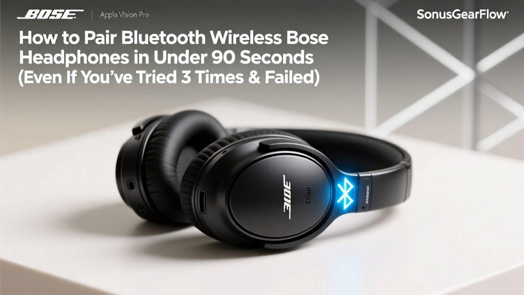 Bose Bluetooth Headphones Pairing Guide (2026)