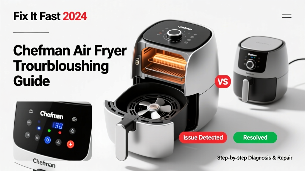 Chefman Air Fryer Not Heating? Fix It Fast (2024 Guide)