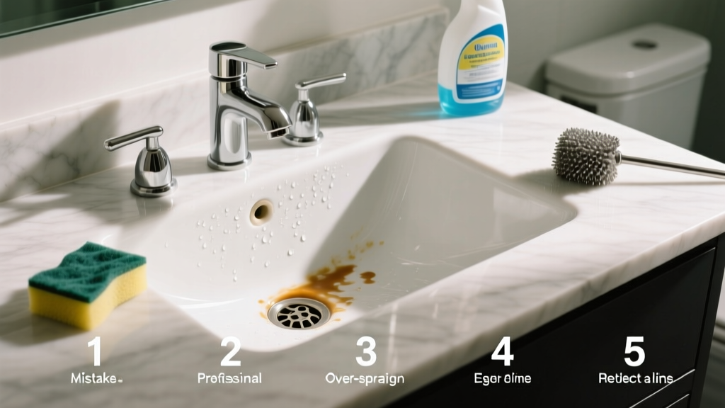 Top 5 Bathroom Sink Cleaning Mistakes to Avoid Today