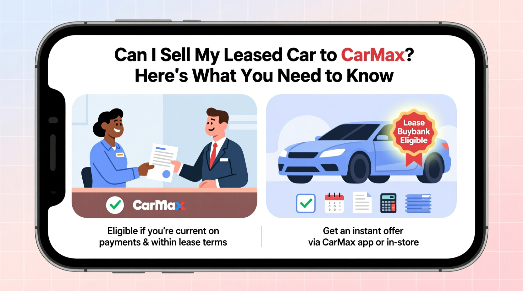 can i sell my leased car to carmax