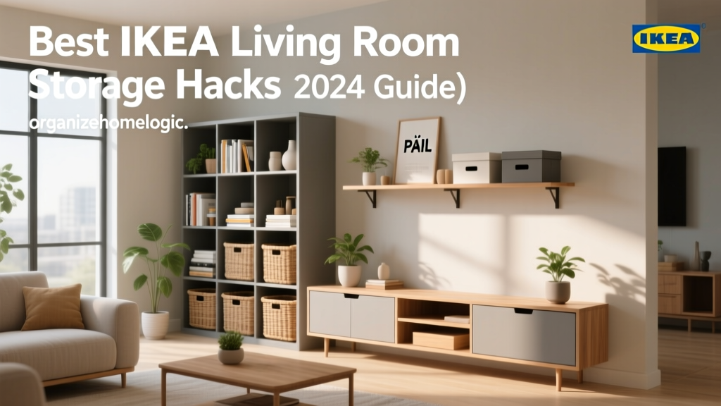Best IKEA Living Room Storage Hacks (2024 Guide)