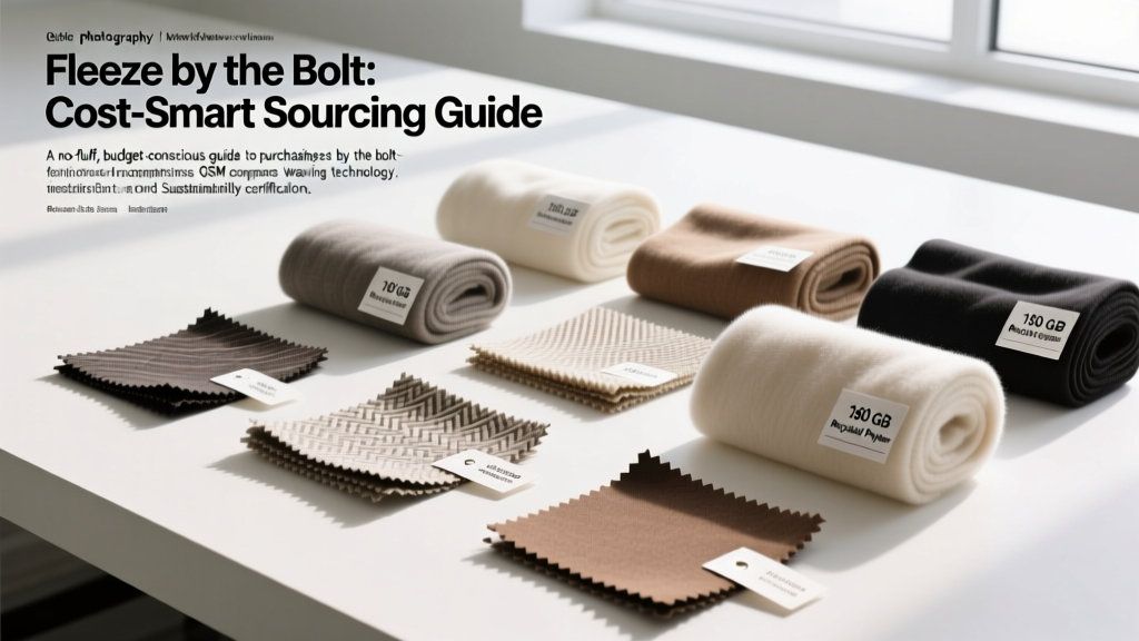 Fleece by the Bolt: Cost-Smart Sourcing Guide
