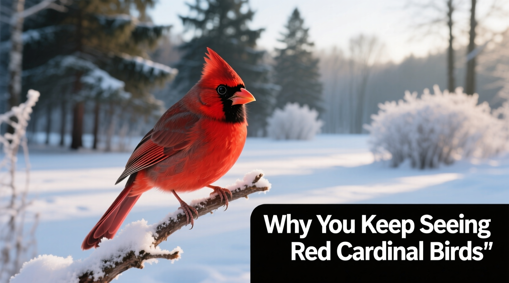 Why You Keep Seeing Red Cardinal Birds