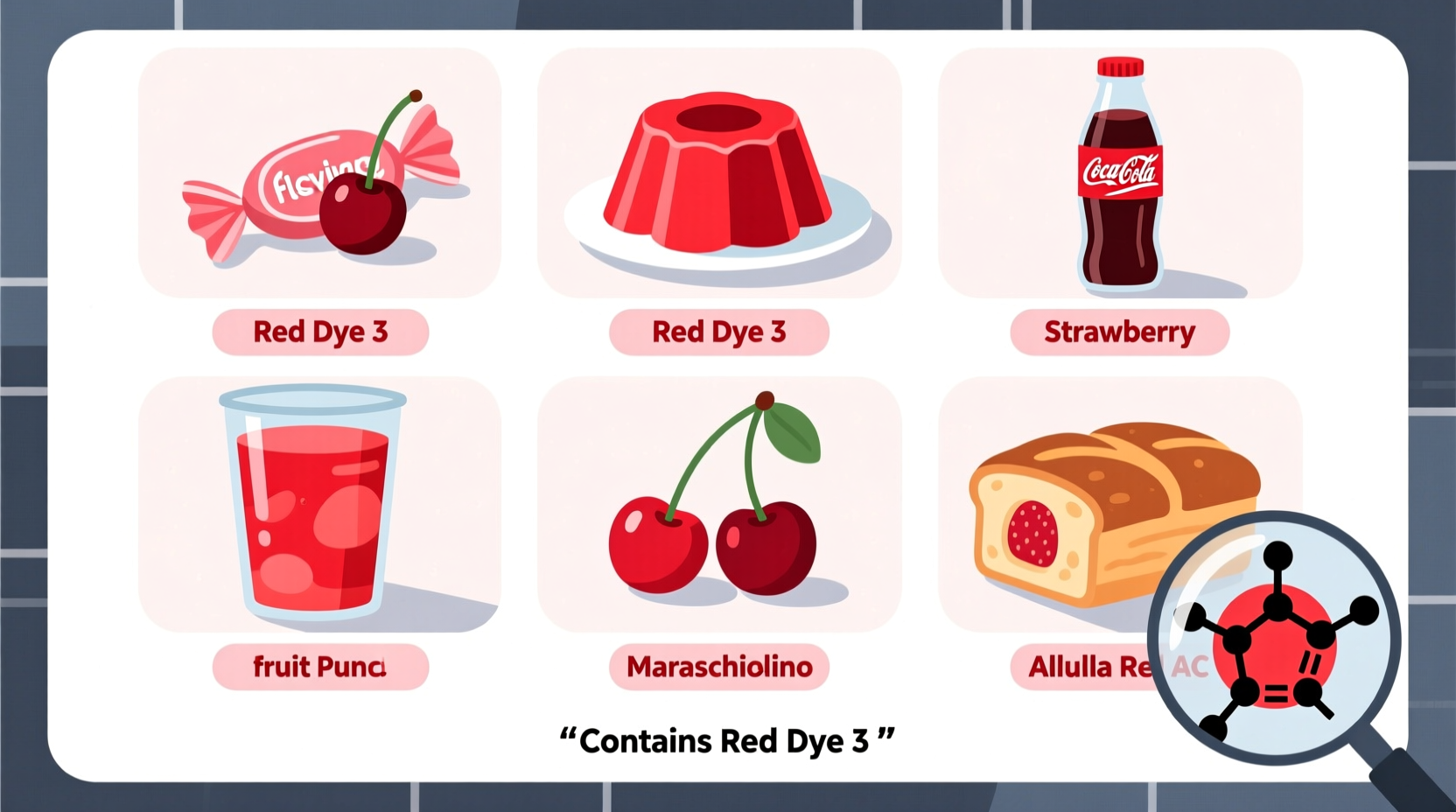 Foods Containing Red Dye 3: Complete Ingredient Guide
