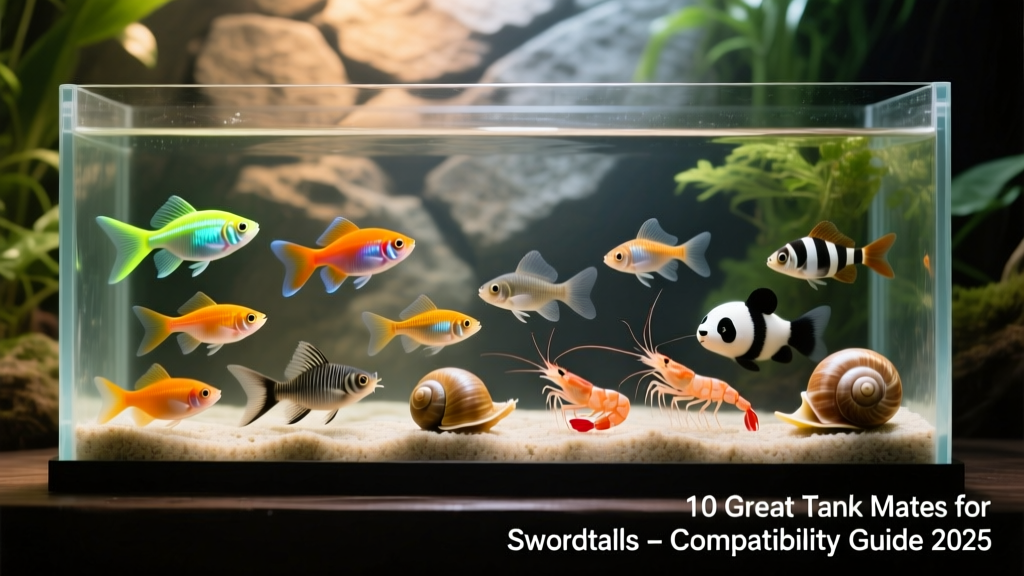 10 Great Tank Mates for Swordtail Fish: Compatibility Guide 2025