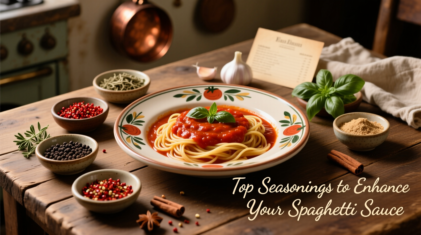 top seasonings to enhance your spaghetti sauce