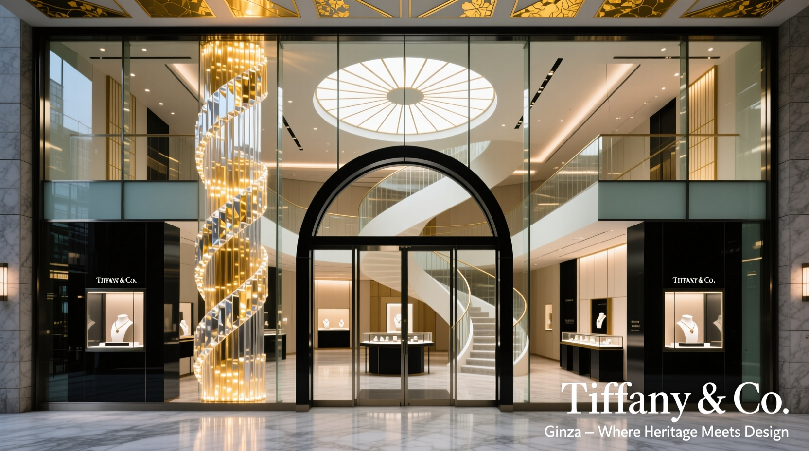 tiffany ginza architecture art design
