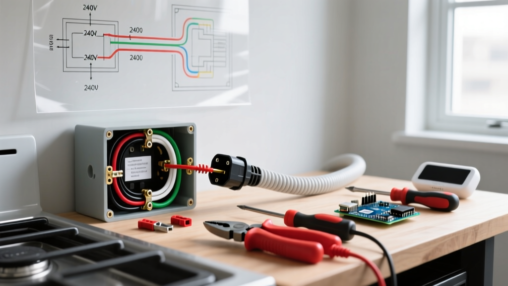Troubleshooting Wiring an Electric Range: 240V Connection Faults