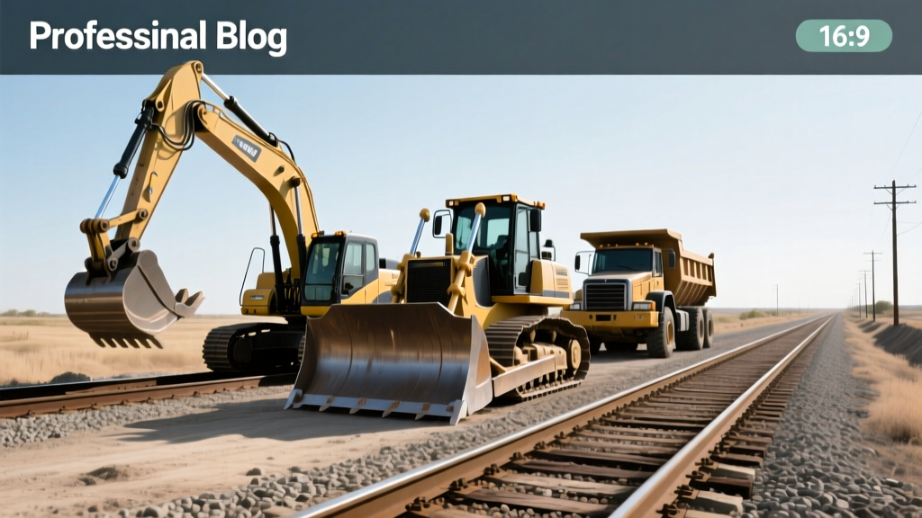 Heavy Equipment Truck Selection for Railroad Maintenance