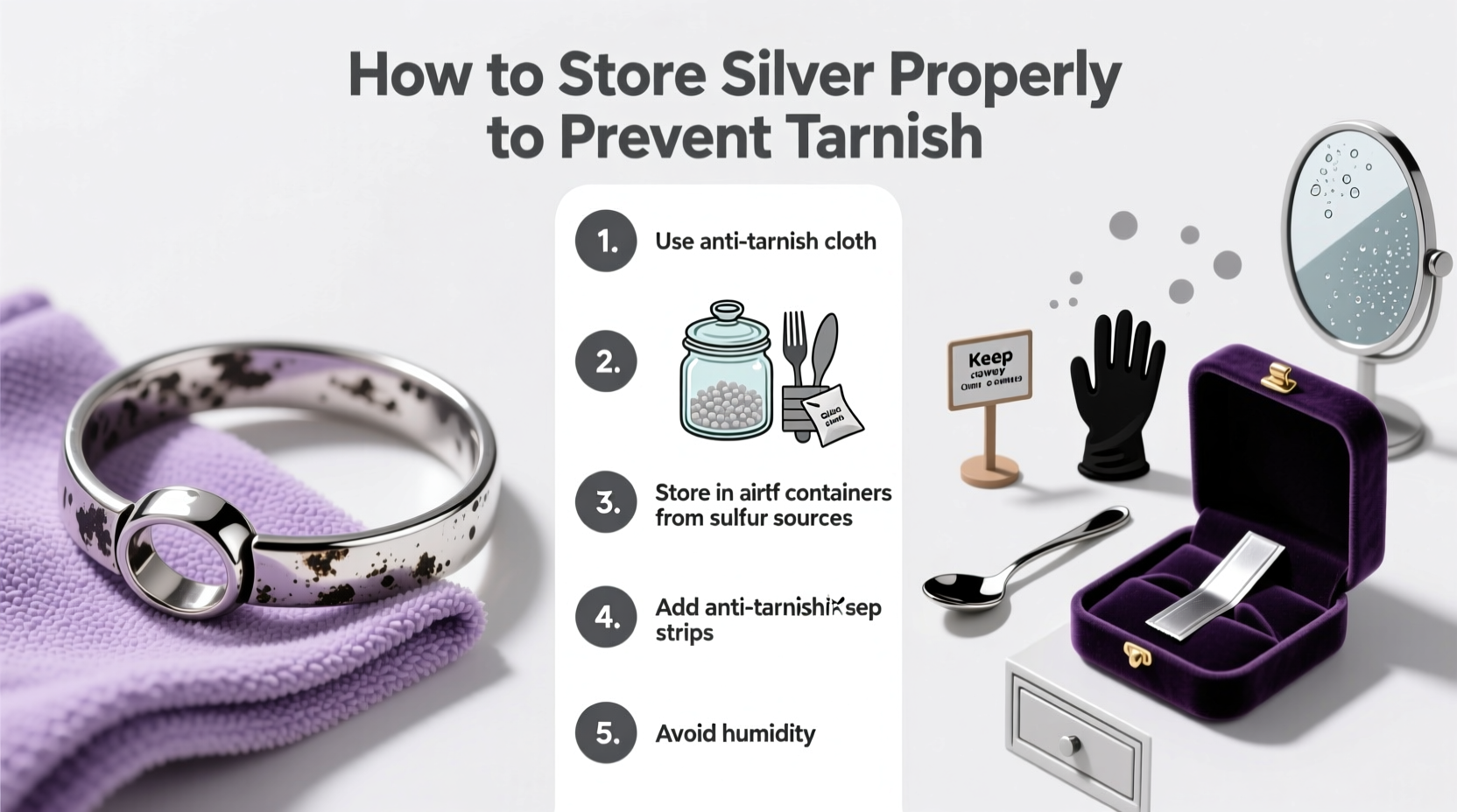 how should i store my silver