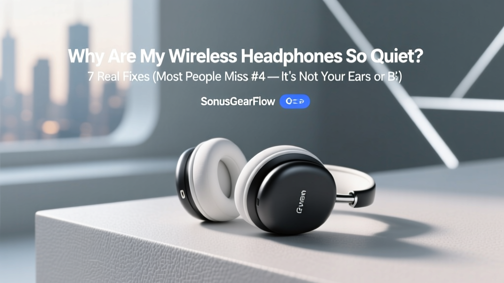 Why Are My Wireless Headphones So Quiet