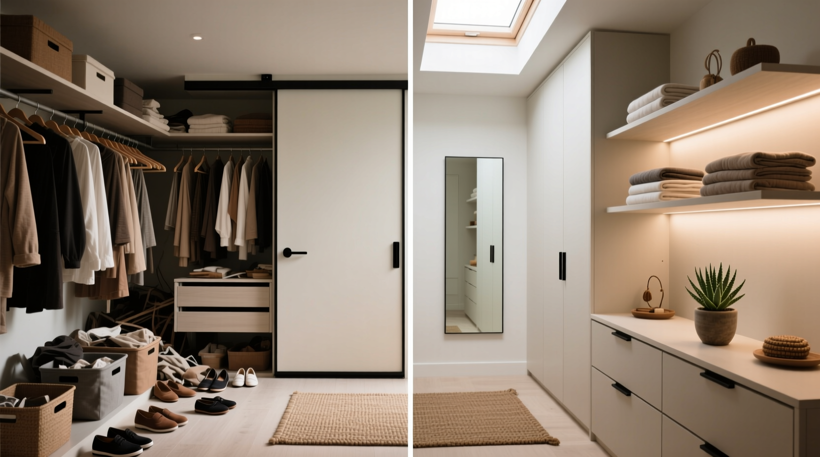 closet organization tips for wardrobe meditation