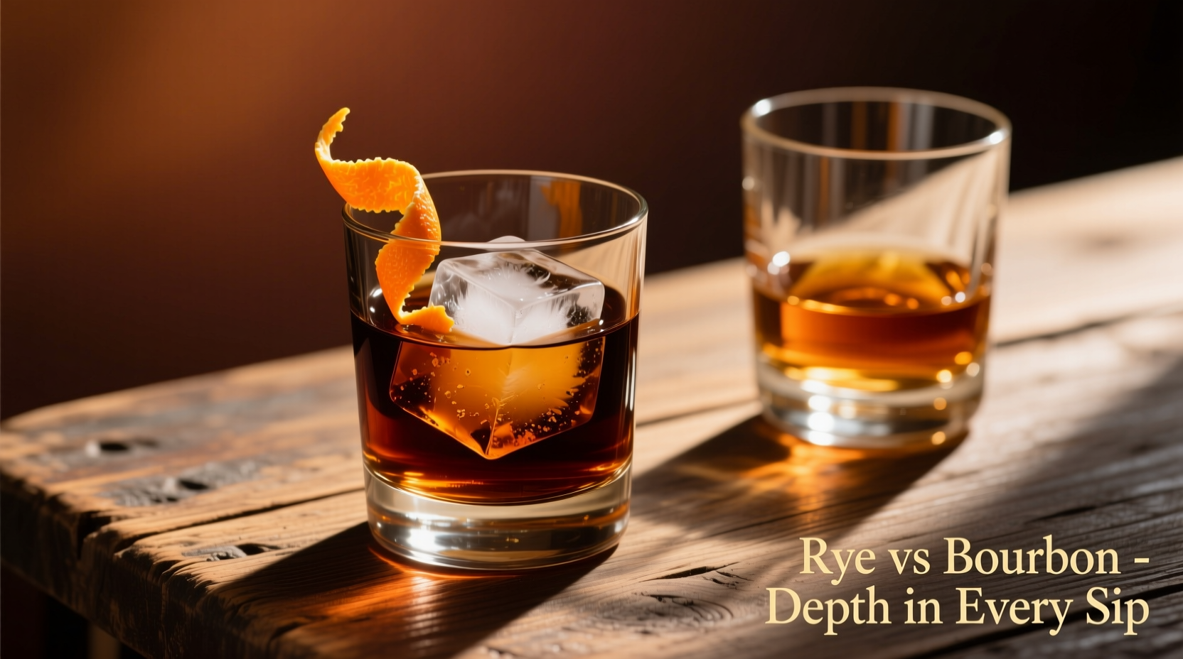 rye whiskey vs bourbon for old fashioned cocktails which spirit actually delivers richer depth