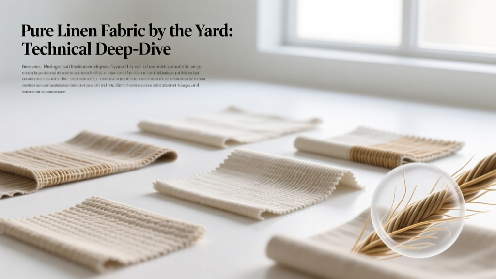 Pure Linen Fabric by the Yard: Technical Deep-Dive