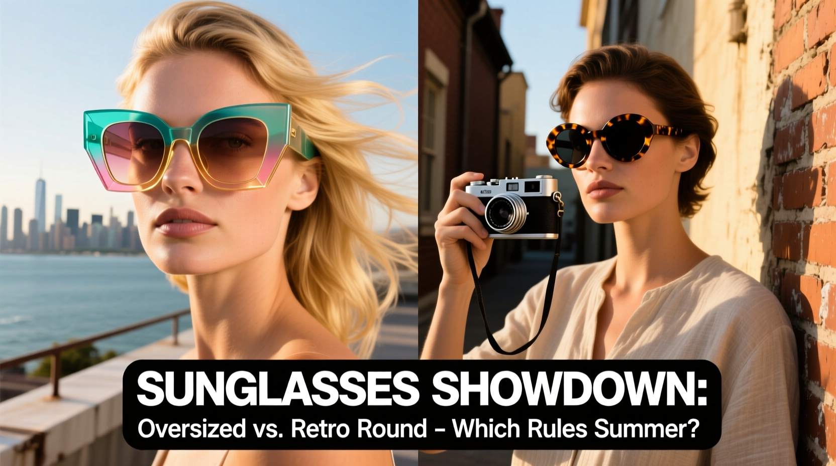 oversized sunglasses vs retro round frames which trend dominates summer