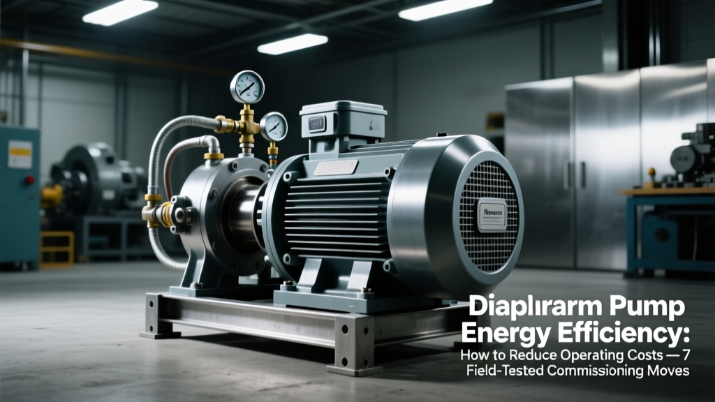 Diaphragm Pump Energy Savings: 7 Commissioning Moves
