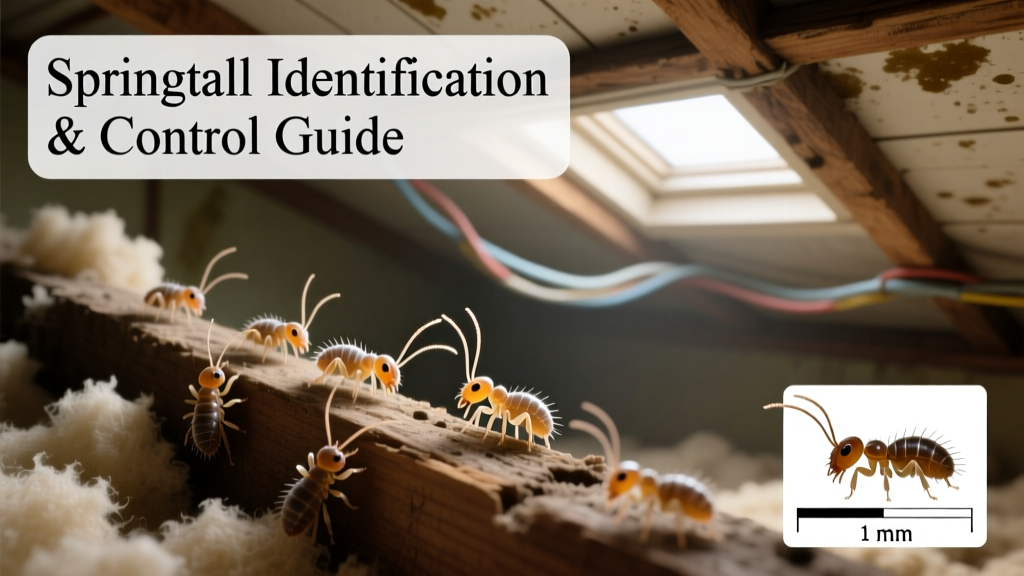 Springtails in Attic: Identification and Control Guide