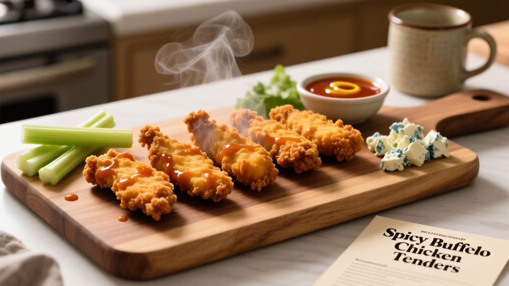 Air Fry Frozen Buffalo Chicken Tenders Perfectly