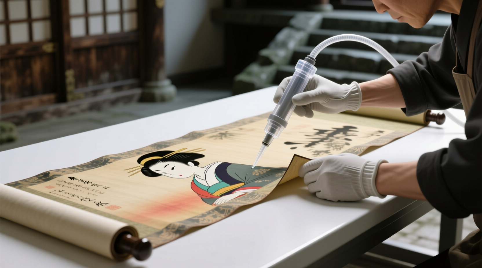 eco friendly cleaning tips for anime wall scrolls