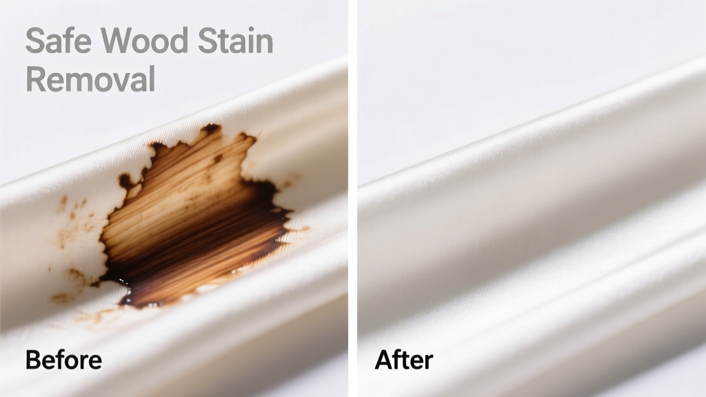 How to Remove Wood Stain from Silk Fabric Safely
