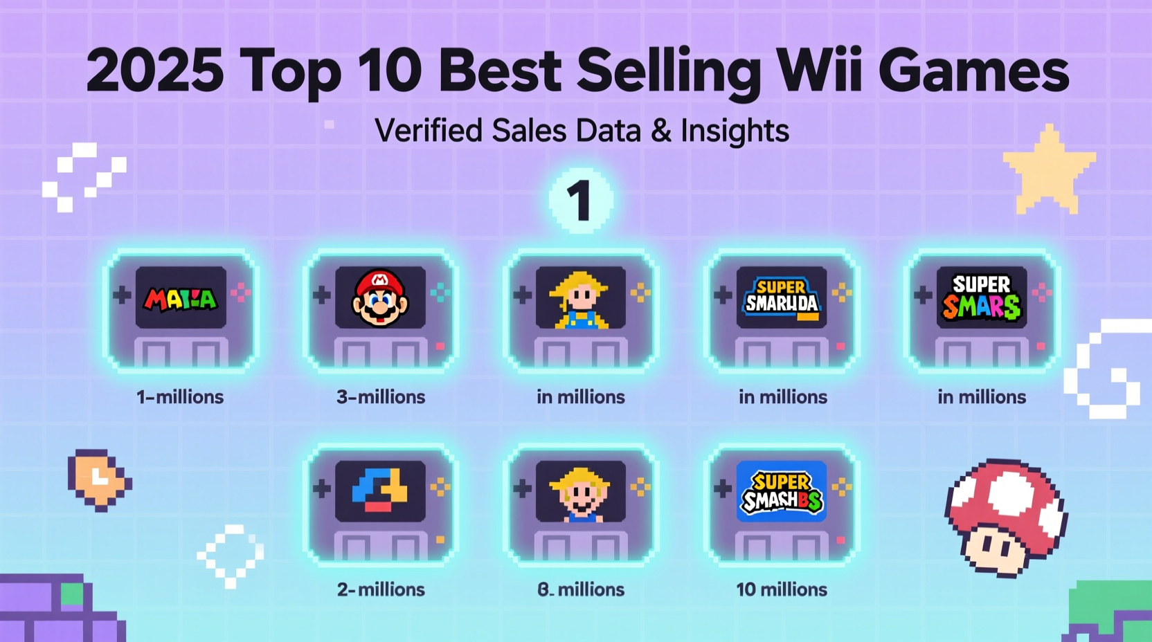 best selling wii games