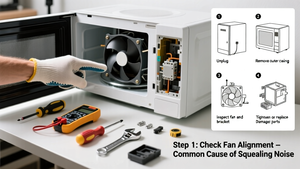 Fix a Microwave Making Noise: Step-by-Step Repair Guide