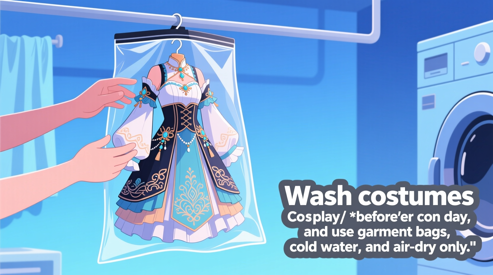 anime convention laundry swaps reality check