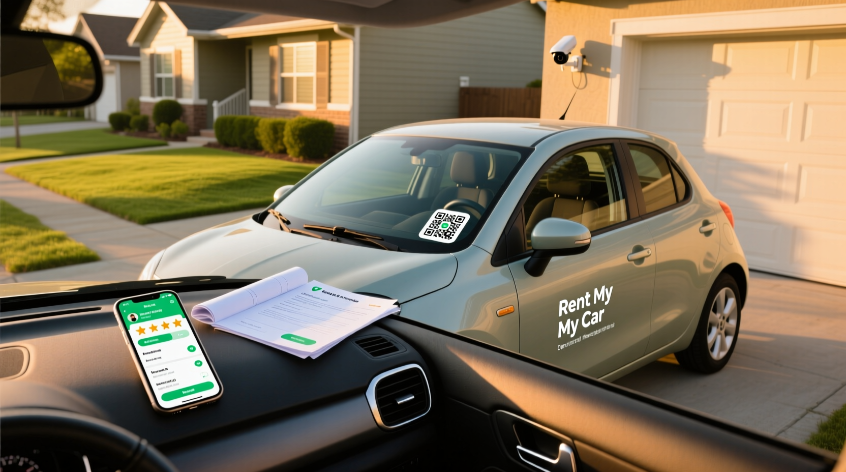 how do i rent my car