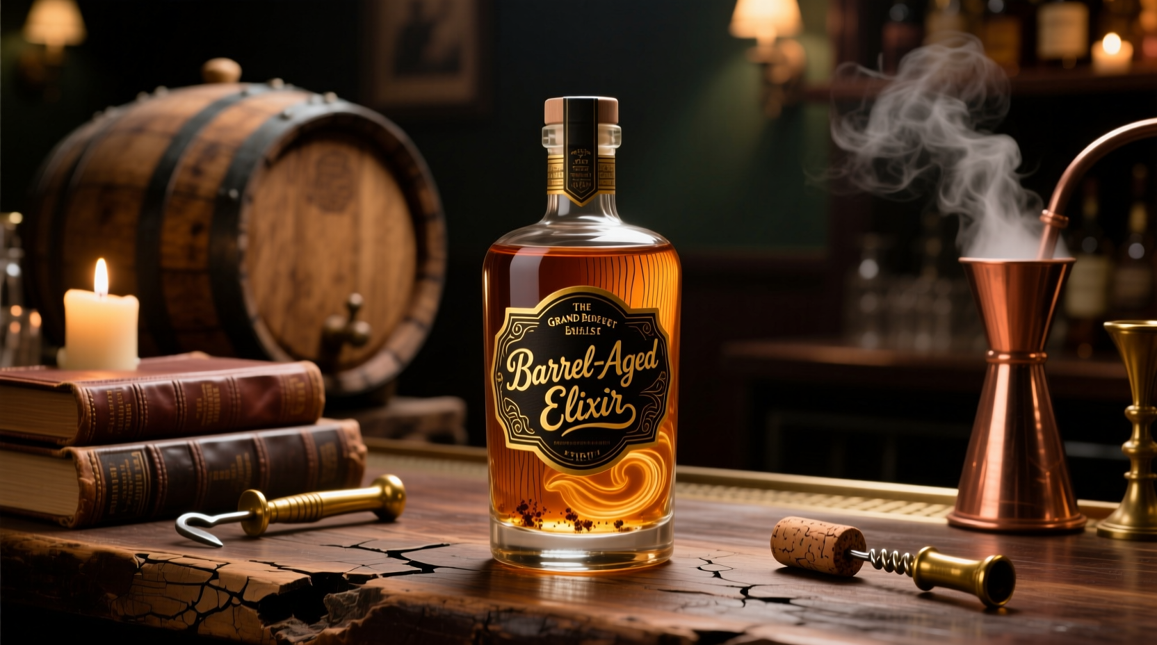is barrel-aged cocktail mix worth prepping or just Instagram bait