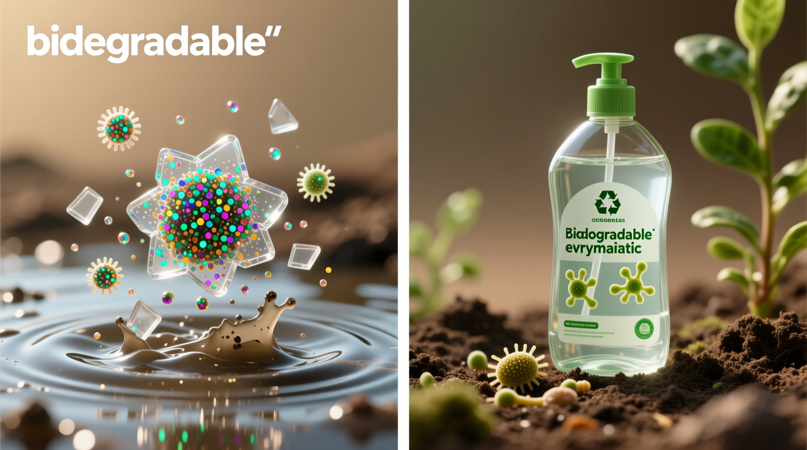 are biodegradable glitter cleaners septic safe