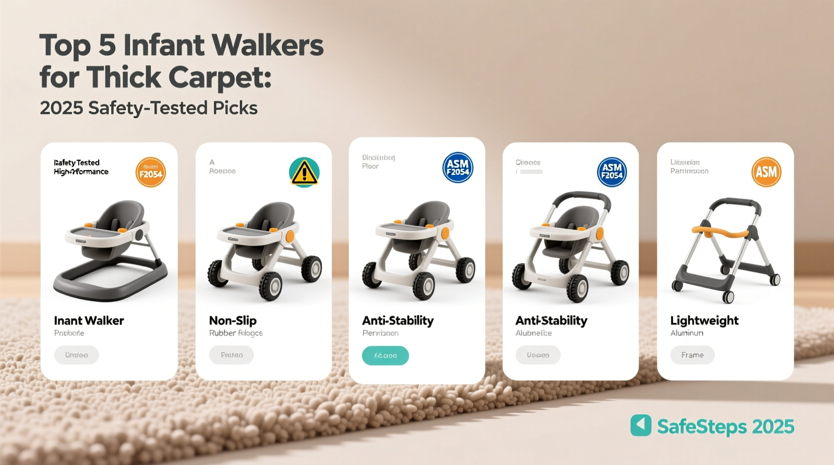 china best infant walkers for carpet