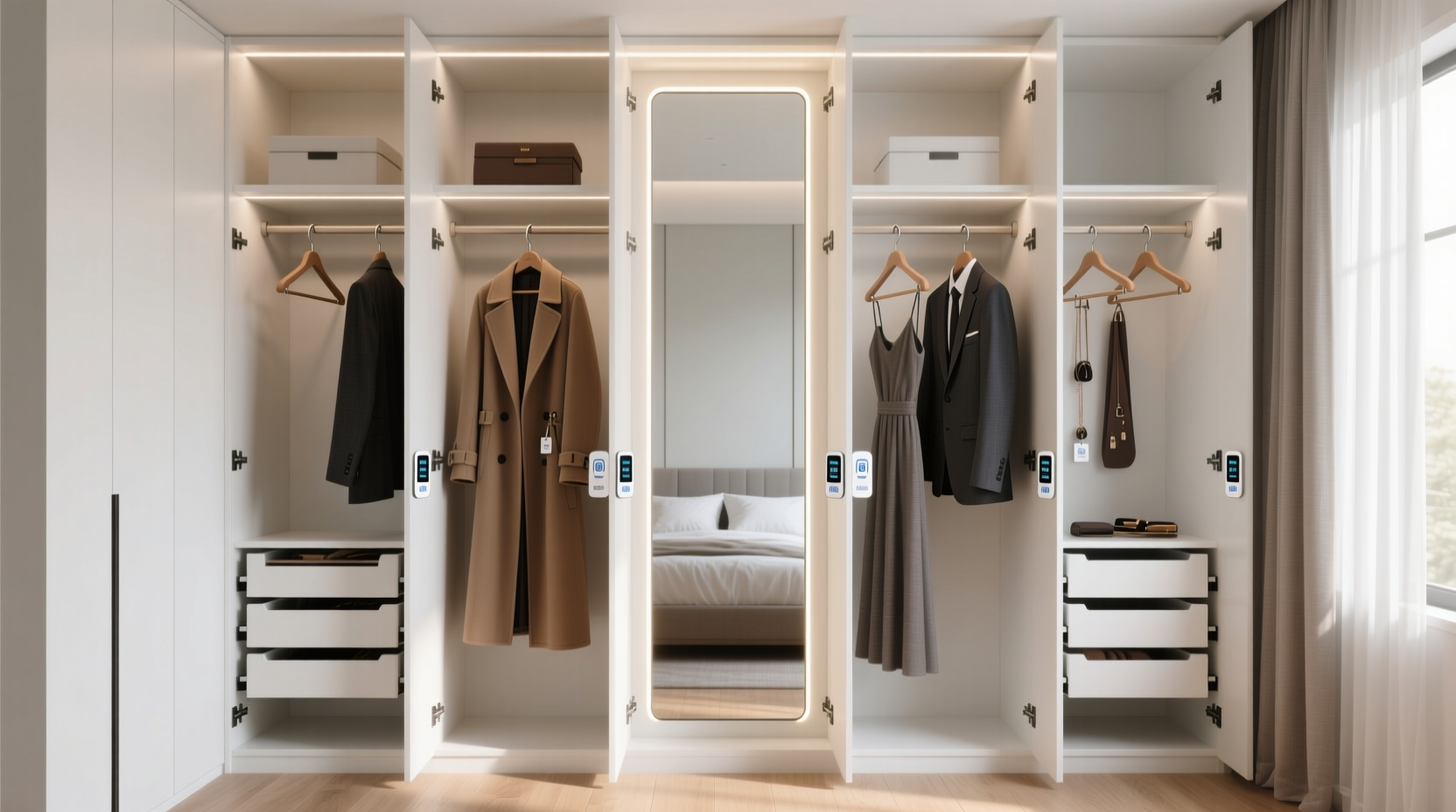 petite closet organization for tall clothing