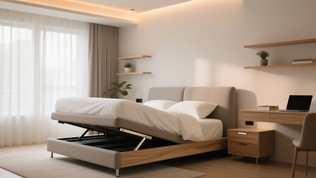 Adjustable Bed Bases For Reading And Working From Bed