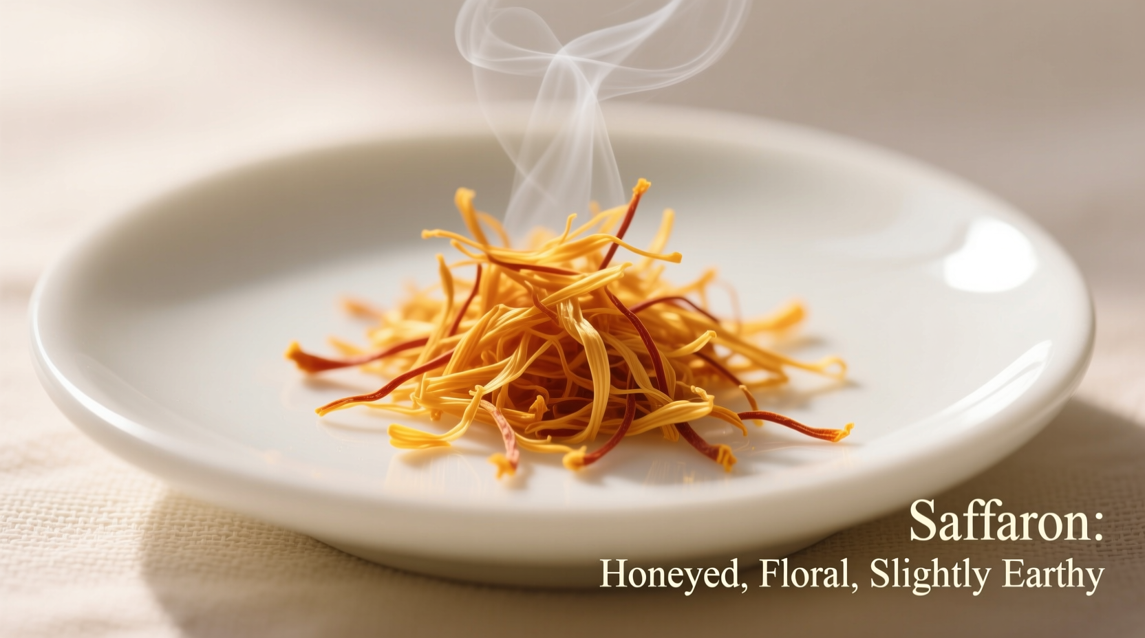 saffron taste explained  floral  earthy   subtly sweet