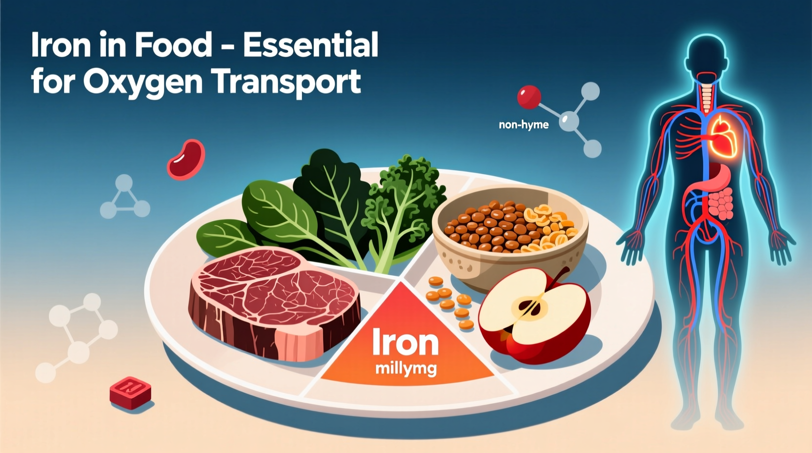 what is iron in food