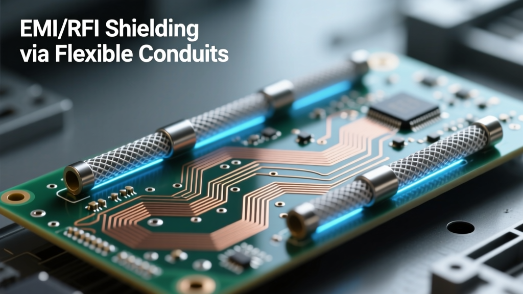 Flexible Conduits Provide Both EMI and RFI Shielding: Engineering Performance, Standards, and Real-World Validation