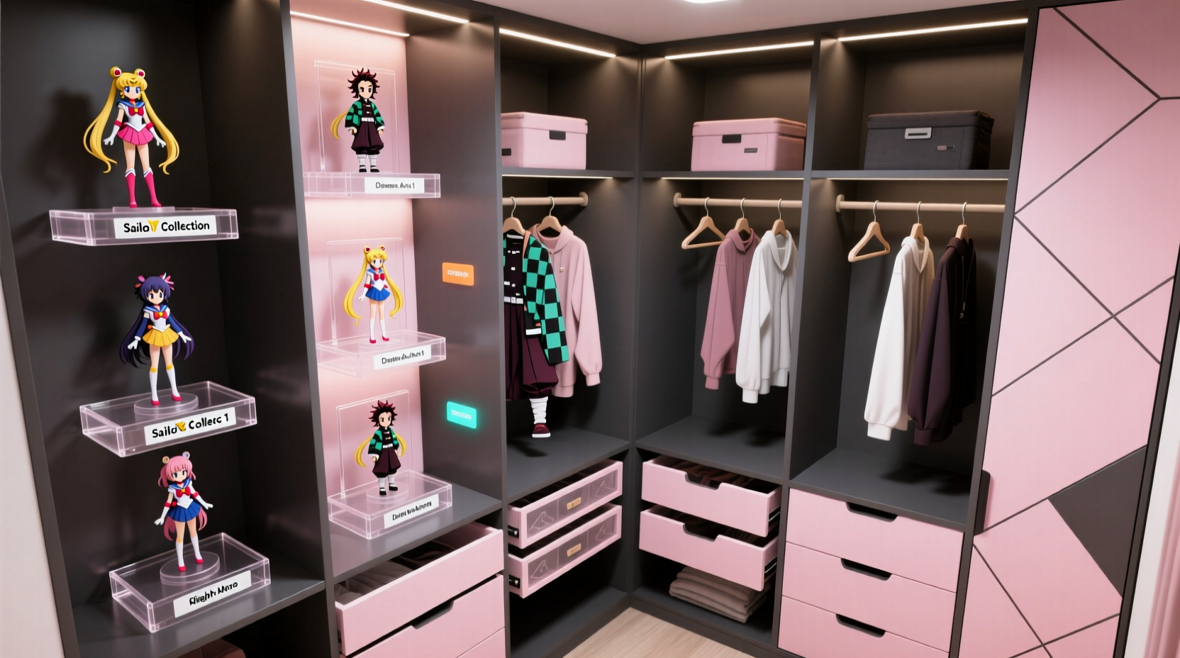 closet organization tips for figure clothing storage