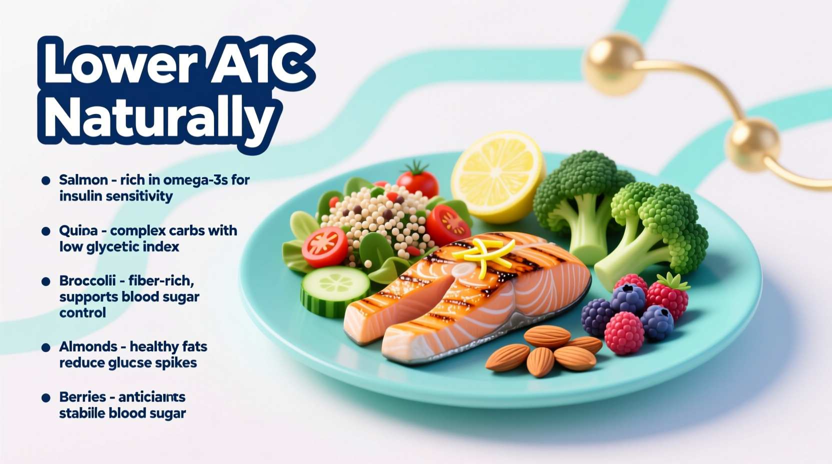 what foods to eat to lower a1c quickly