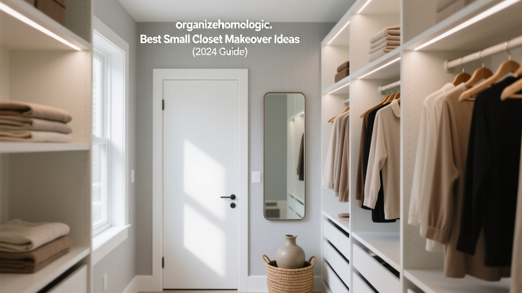 Best Small Closet Makeover Ideas (2024 Guide)